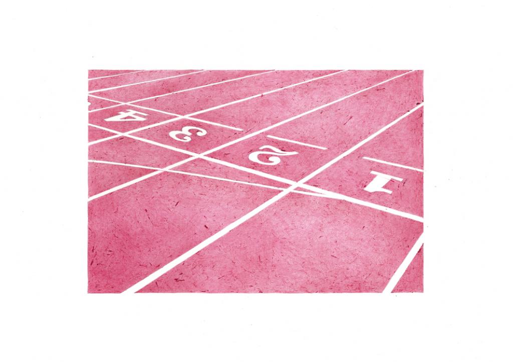 leslie rivalland, dessin, terrains, stylo, EBABX